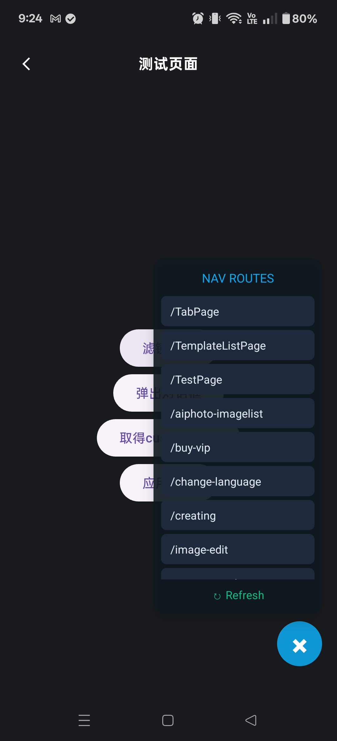 Flutter nav routes